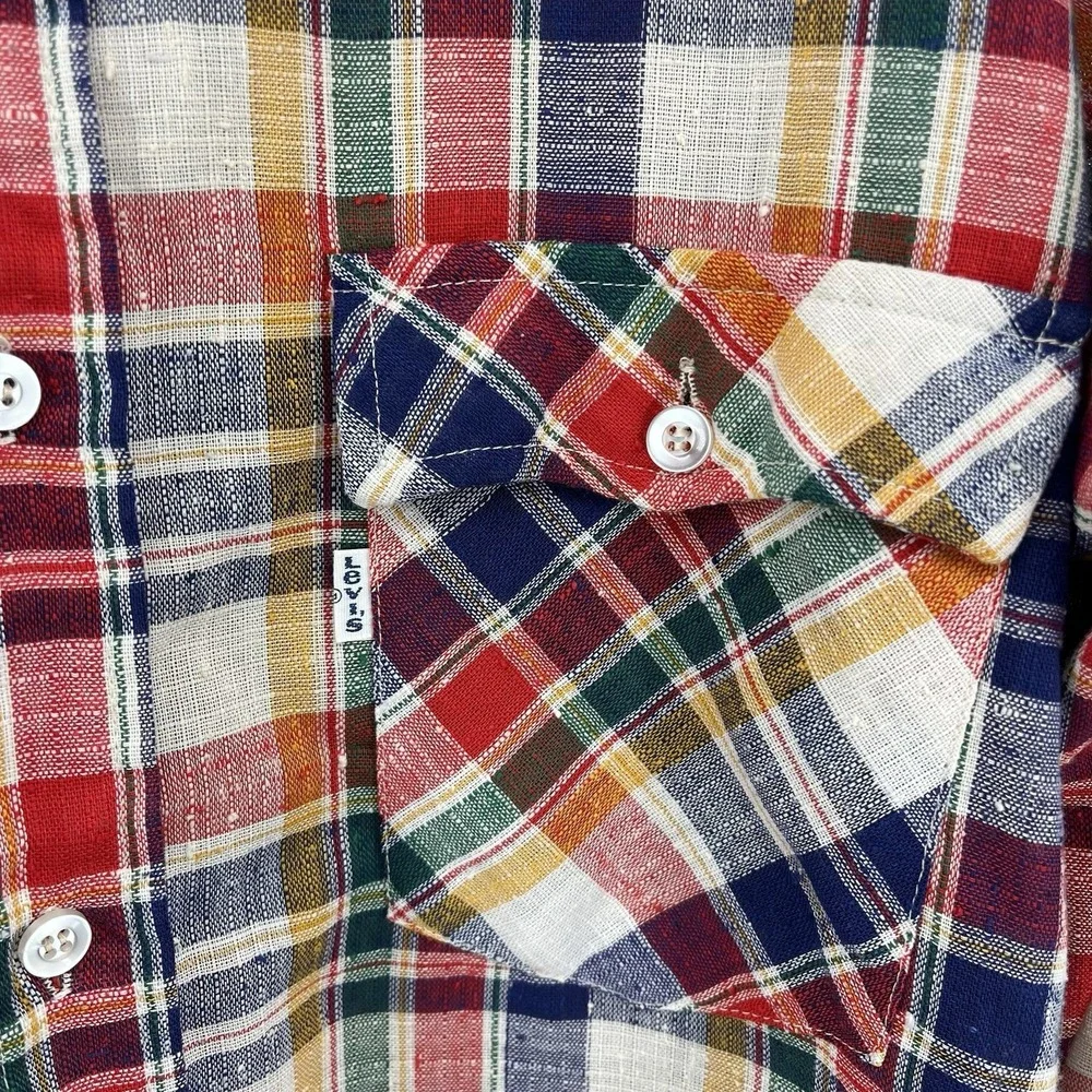 Vintage White Tag‎ Levi's Flannel M
